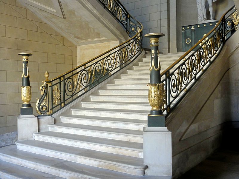File:Compiègne (60), palais, escalier d'Apollon 1.jpg