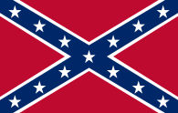 Confederate battle flag Confederate Rebel Flag.svg