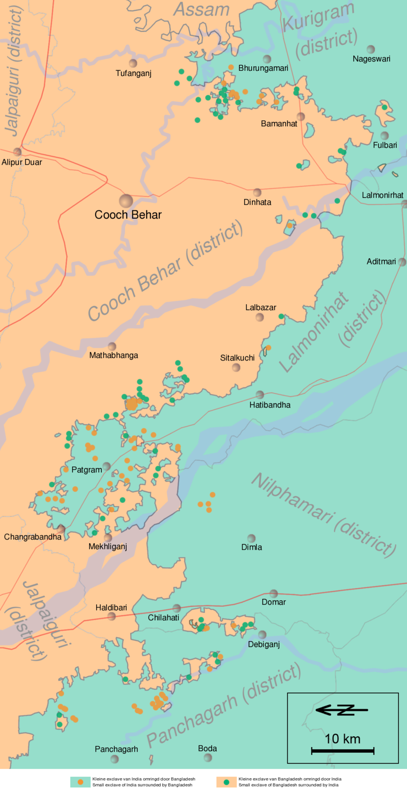 India–Bangladesh enclaves - Wikipedia