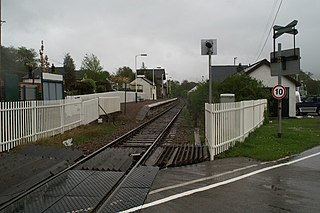 <span class="mw-page-title-main">Corpach railway station</span>Railway station in the Scottish Highlands