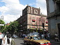 Building at corner of Tacuba and Isabel la Catolica. In this location Hernan Cortes had a number of houses in 1524.