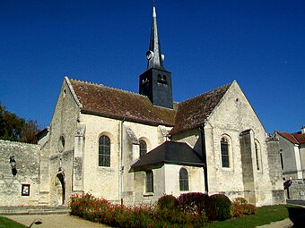 File:Courteuil, église St-Gervais.jpg (Source: Wikimedia)