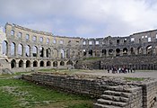 Deutsch: Kroatien, Pula, Amphitheater English: Croatia, Pula, Amphitheatre