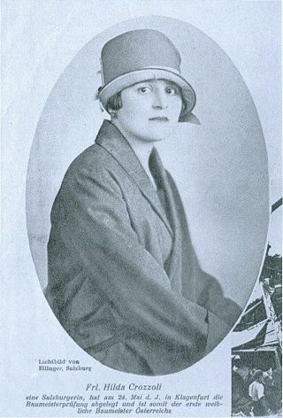 <span class="mw-page-title-main">Hilda Crozzoli</span> First female architect and civil engineer in Austria