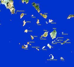 Νησί Θηρασιά: Ονομασία, Ιστορία, Διοίκηση και πληθυσμός