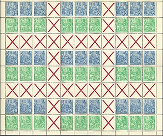 Gutter (philately)