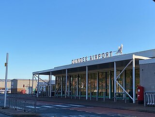 <span class="mw-page-title-main">Dundee Airport</span> Airport in Dundee, Scotland