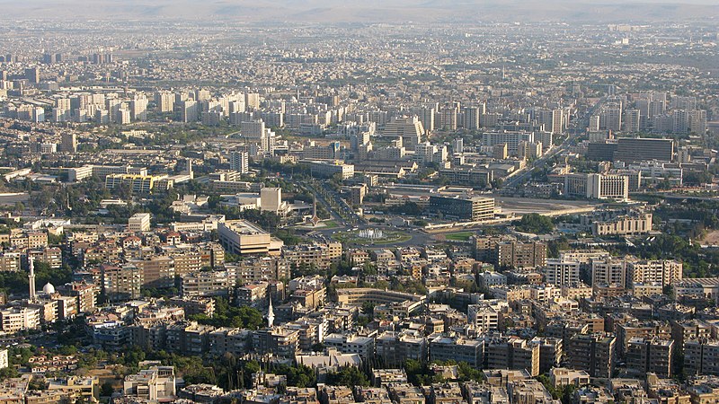 File:Damascus, Syria, Panorama at sunset.jpg