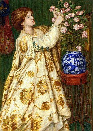Данте Габриел Росети - Монна Роза (1867) .jpg