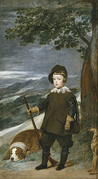 <i>Prince Balthasar Charles as a Hunter</i> Painting by Diego Velázquez