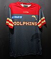 Dolphins NRL 2023 warm-up tee-shirt