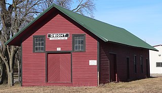 Fremont, Elkhorn and Missouri Valley Railroad Depot (Dwight, Nebraska) United States historic place