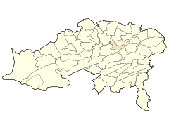 Dz - 05-01 Batna - Wilaya de Batna map.svg