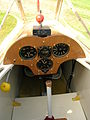 English: Cockpit of the Grunau Baby D-0455 during the „Bergfliegen 2011“ at Schmallenberg airfield Deutsch: Cockpit des Grunau Baby D-0455 beim „Bergfliegen 2011“ auf dem Flugplatz Schmallenberg-Rennefeld