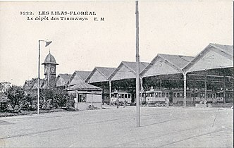 Vue générale du dépôt de Floréal.