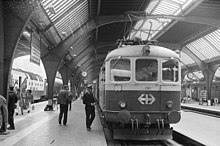 Lokomotive der Baureihe SBB Re 4/4 I (1975)