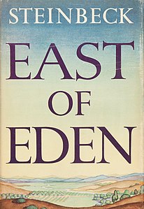 East of Eden (1952 1st ed dust jacket).jpg