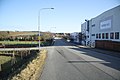 Čeština: Východní pohled do ulice Kolonka v Přibyslavicích, okr. Třebíč. English: East view of Kolonka street in Přibyslavice, Třebíč District.