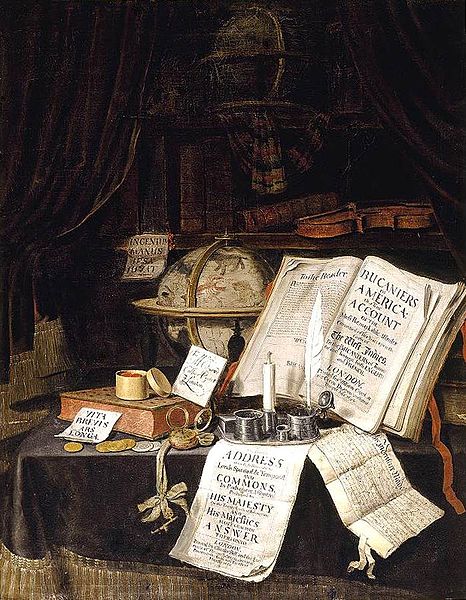 466px-Edwart_Collier_-_Vanitas_Still-Lif