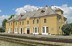 Railway station in Eglaine