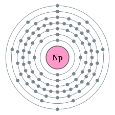 Electron shell 093 Neptunium - no label.svg