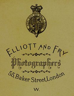 <span class="mw-page-title-main">Elliott & Fry</span> Victorian era photography studio