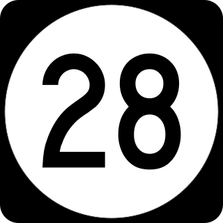 <span class="mw-page-title-main">New Jersey Route 28</span> Highway in New Jersey