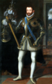 Portrait of Emmanuel Philibert by Paolo Veronese, in armor