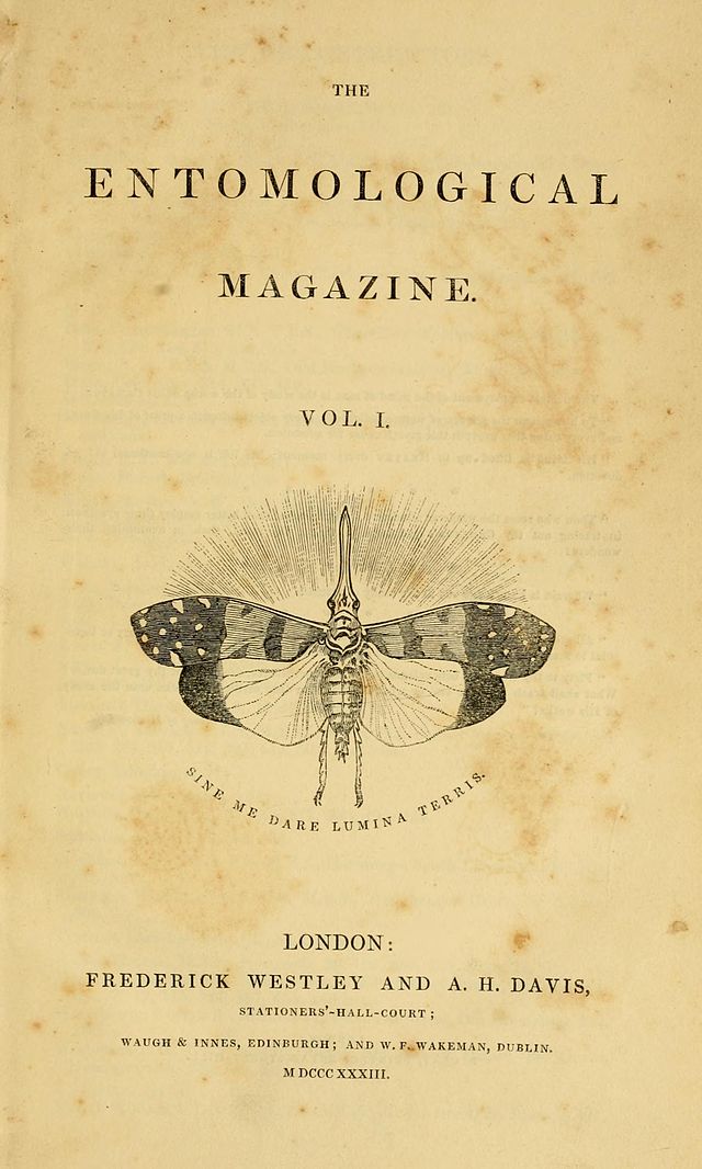 Entomological Magazine - Wikipedia