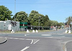 Entrada a Battlesbury Barracks.jpg