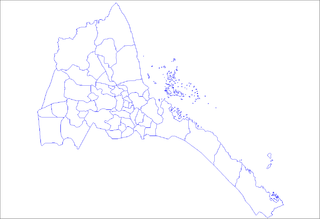 Subregions of Eritrea