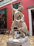 The Death of Adonis; by Giuseppe Mazzuoli; 1710s; marble; height: 193 cm; Hermitage Museum (Saint Petersburg, Russia)