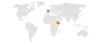 Location map for Ethiopia and France.