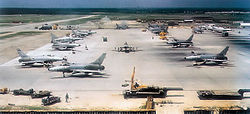 F-100Ds of the 416th Fighter Squadron at Da Nang AB in 1965