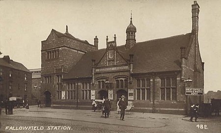 Fallowfield Railway Station 1910