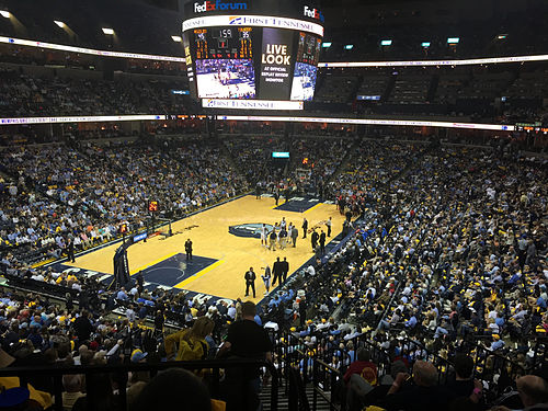 Fedex Forum Seating Chart Memphis Tigers