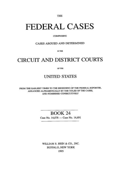 File:Federal Cases, Volume 24.djvu