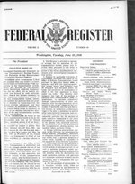 Thumbnail for File:Federal Register 1946-06-18- Vol 11 Iss 118 (IA sim federal-register-find 1946-06-18 11 118).pdf