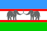 Vlag van de Caprivi African National Union.