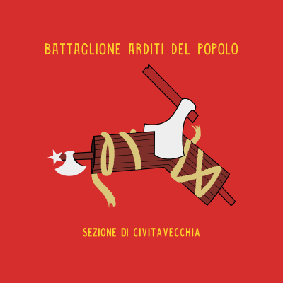 Flag of the Arditi del Popolo Battalion.svg