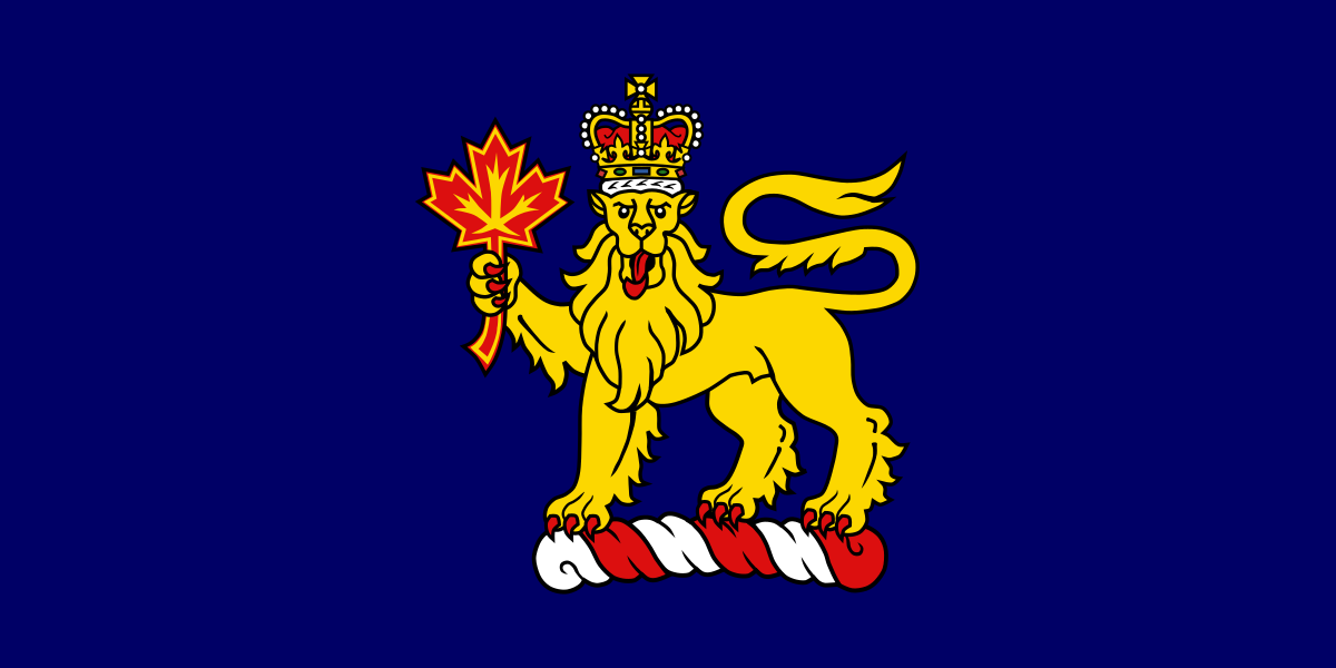 Drapeau du souverain pour le Canada  La gouverneure générale du Canada