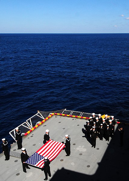 File:Flickr - Official U.S. Navy Imagery - Sailors conduct a burial at sea. (1).jpg