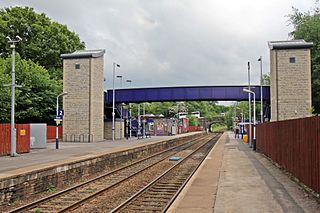 <span class="mw-page-title-main">Marple railway station</span> Railway station in Greater Manchester, England