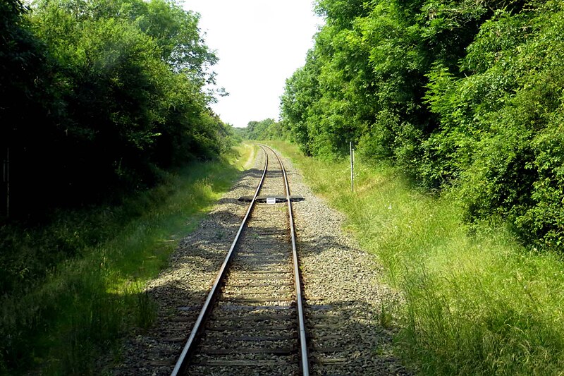 File:Footpath crossing the line - geograph.org.uk - 4198733.jpg