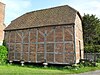 The 17th-century former granary outside St George's Church, Eastergate, West Sussex