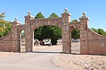 Thumbnail for Fort Sumner Cemetery Wall and Entry