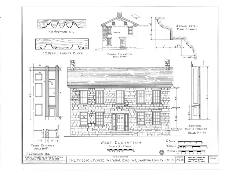 File:Fosdick House, Canal Road, Cleveland, Cuyahoga County, OH HABS OHIO,18-CLEV.V,1- (sheet 3 of 3).tif