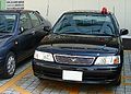 Auto della polizia Nissan Bluebird non notificata