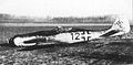 Rozbity Fw 190D-9 niedaleko Brukseli 1 stycznia 1945