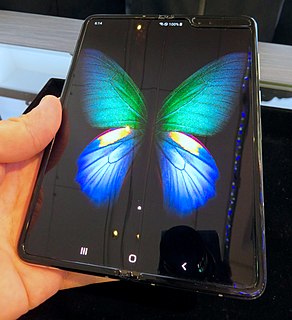 Samsung Galaxy Fold Foldable Android smartphone by Samsung